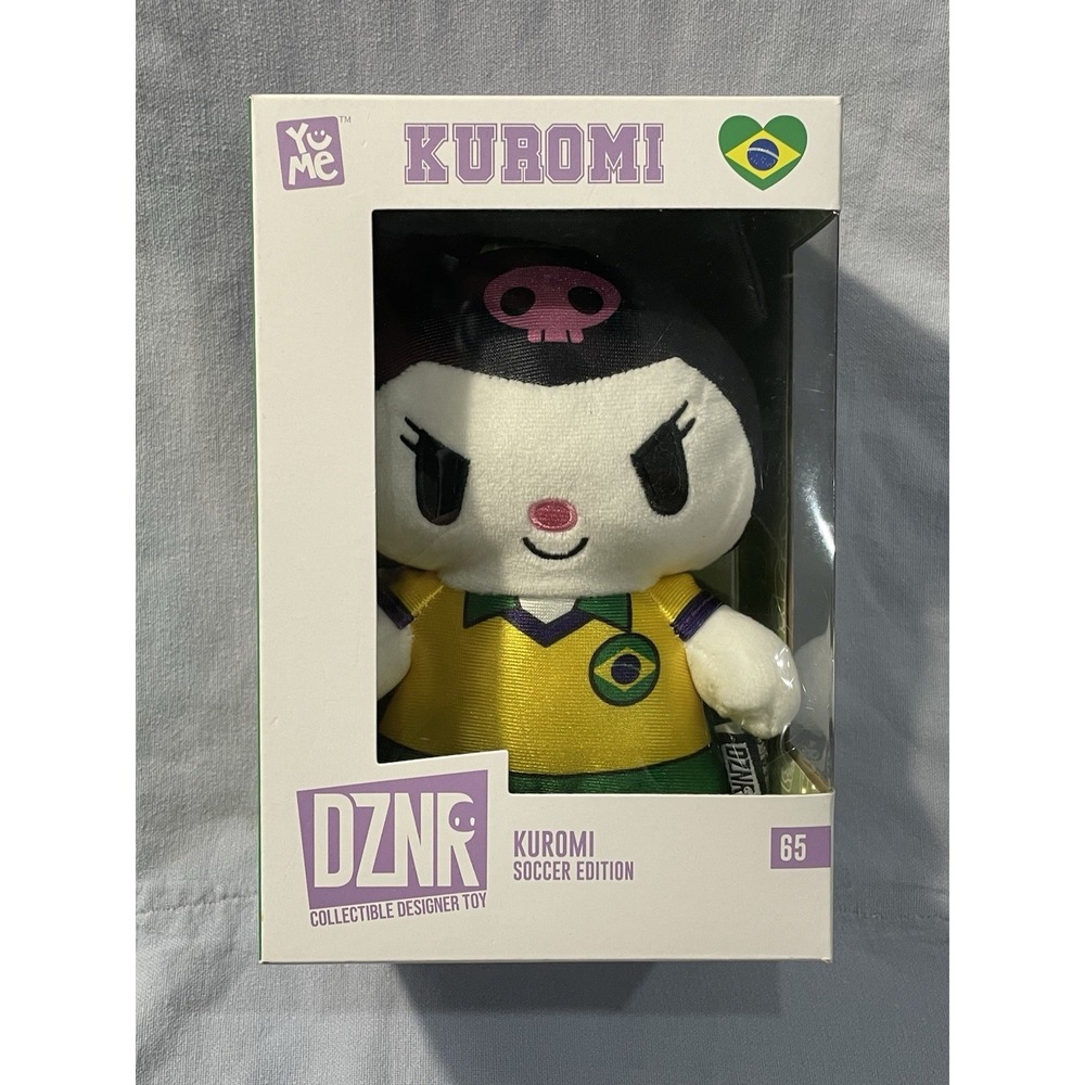 NEW Yume Sanrio DZNR Kuromi Soccer Edition - Team Brazil Uniform #65 Kuromi